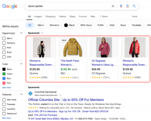 Google Shopping feed